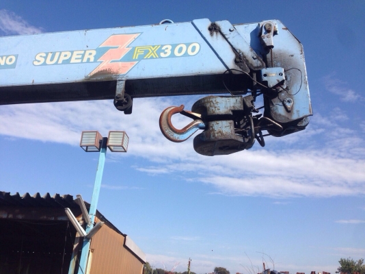 HINO FE1JLB เครื่องปั๊มธรรมดา JO8C 8ตัน คัสซียาว7เมตร เครนทาดาโน่ZF303 3ตัน 3ปลอก