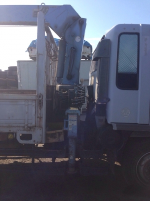 HINO FE1JLB เครื่องปั๊มธรรมดา JO8C 8ตัน คัสซียาว7เมตร เครนทาดาโน่ZF303 3ตัน 3ปลอก