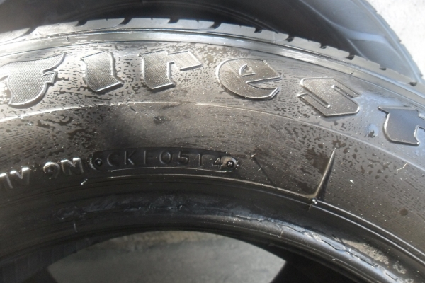 ยาง FireStone 195/65R15ปี14 สวยๆ 4 เส้น ราคา 1800 บาท