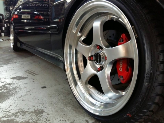 ล้อ S1 ขอบ17X9 ออฟ+32 4H100 สี HS