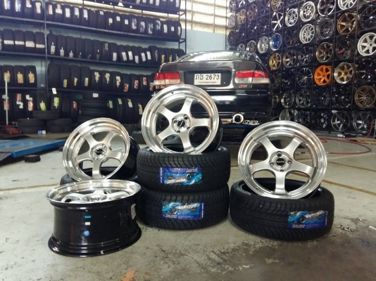 ล้อ S1 ขอบ17X9 ออฟ+32 4H100 สี HS