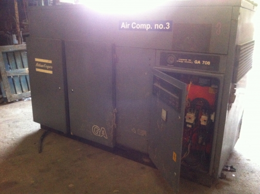 ปั๊มลมสกรู 75 hp