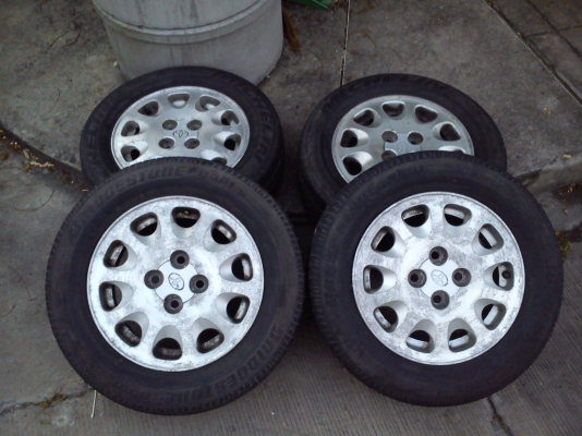 ล้อแม็กเดิมติดรถ TOYOTA AE100 AE101