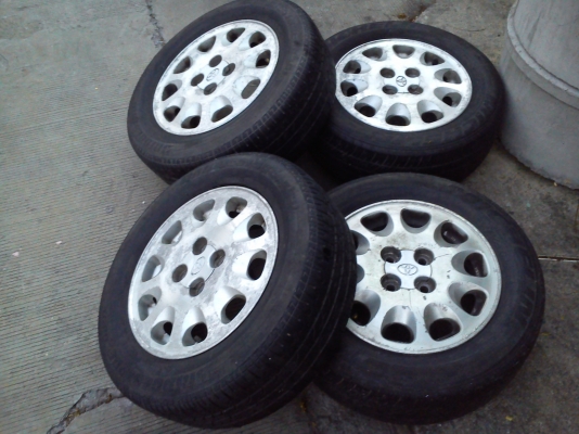 ล้อแม็กเดิมติดรถ TOYOTA AE100 AE101