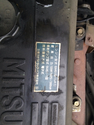 ขาย MITSUBISHI FUSO FK71GJ เครื่อง6M61 180แรงม้า