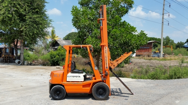 ขายด่วนรถยก TOYOTA 4FGยก2.5ตันเสาสูง5.5เมตรงากะดกได้รถนอกนำเข้ายังไม่เคยใช้งานในเมืองไทยเลย=รุ่นใหม่ขายถูกๆๆ