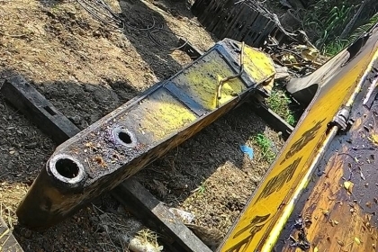 อะไหล่มือสอง BOOM ARM รถขุด KOMATSU PC200-5