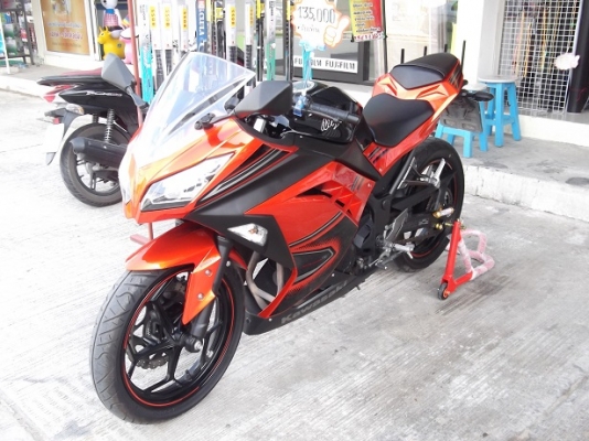 ขาย Ninja 300 ABS ใหม่กริป วิ่ง 9000 โลแท้ รับแลก เทิน