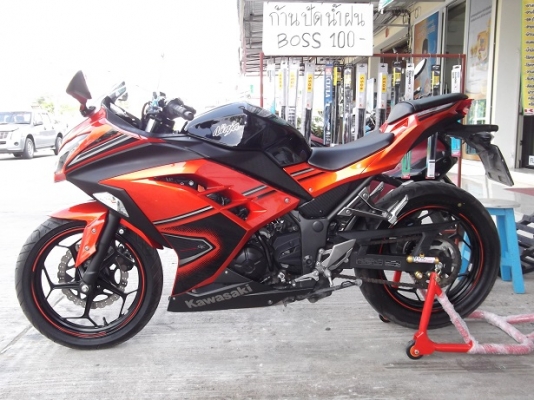 ขาย Ninja 300 ABS ใหม่กริป วิ่ง 9000 โลแท้ รับแลก เทิน