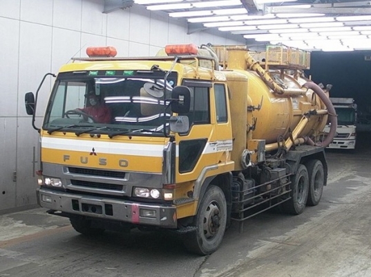 MITSUBISHI SUPER GREAT FV416L เครื่อง8DC10 6เกียร์ 2เพลา เฉพาะหัวคัสซี