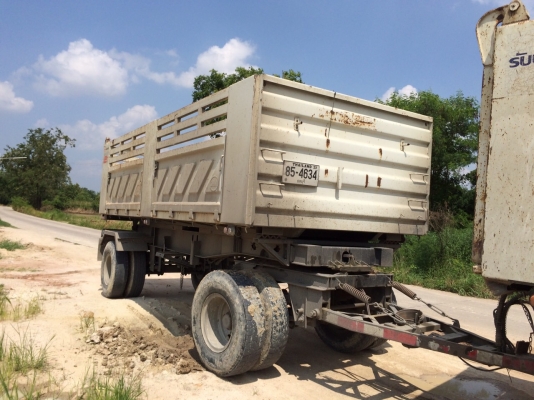 ขายสิบล้อพ่วงแม่ลูกดั้มMITSUBISHI FN62M260แรงกระบะสามมิตรปลายปี55