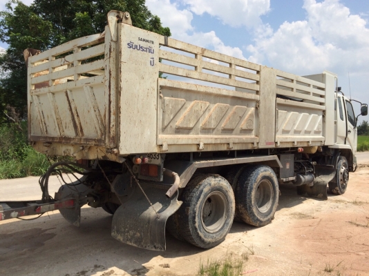 ขายสิบล้อพ่วงแม่ลูกดั้มMITSUBISHI FN62M260แรงกระบะสามมิตรปลายปี55