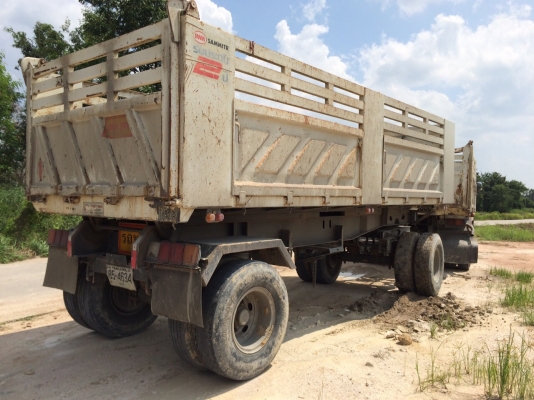 ขายสิบล้อพ่วงแม่ลูกดั้มMITSUBISHI FN62M260แรงกระบะสามมิตรปลายปี55