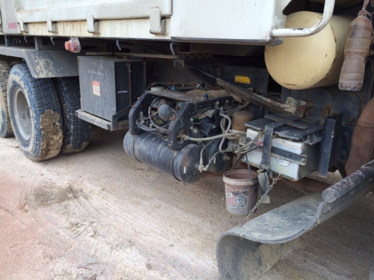 ขายสิบล้อพ่วงแม่ลูกดั้มMITSUBISHI FN62M260แรงกระบะสามมิตรปลายปี55