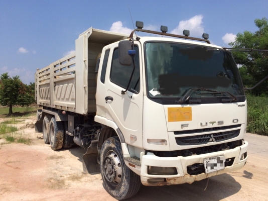 ขายสิบล้อพ่วงแม่ลูกดั้มMITSUBISHI FN62M260แรงกระบะสามมิตรปลายปี55