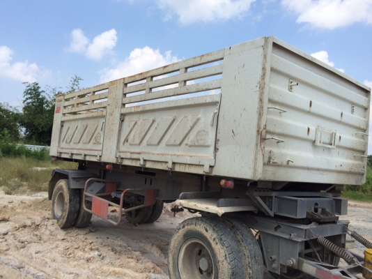 ขายสิบล้อพ่วงแม่ลูกดั้มMITSUBISHI FN62M340แรงกระบะสามมิตรปลายปี55