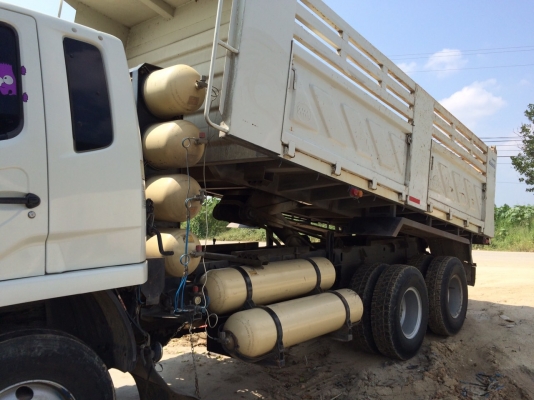 ขายสิบล้อพ่วงแม่ลูกดั้มMITSUBISHI FN62M340แรงกระบะสามมิตรปลายปี55