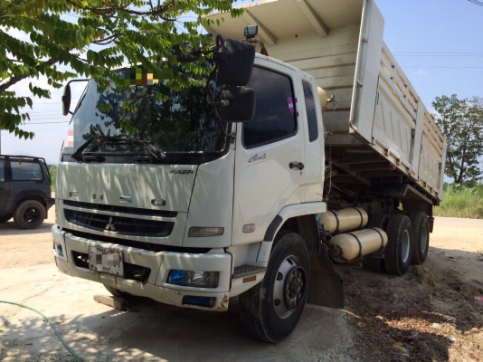 ขายสิบล้อพ่วงแม่ลูกดั้มMITSUBISHI FN62M340แรงกระบะสามมิตรปลายปี55
