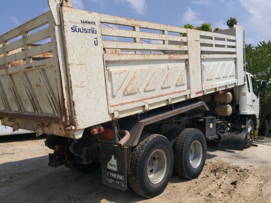 ขายสิบล้อพ่วงแม่ลูกดั้มMITSUBISHI FN62M340แรงกระบะสามมิตรปลายปี55