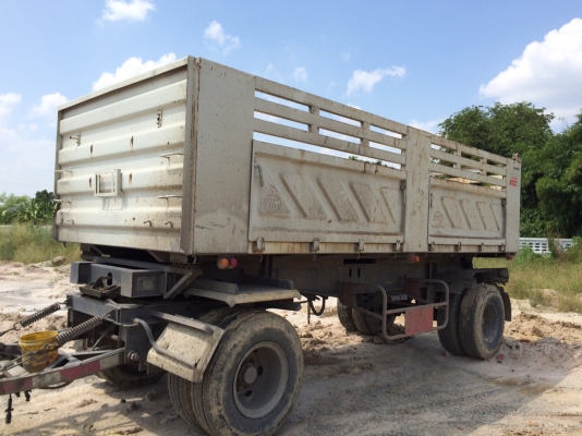 ขายสิบล้อพ่วงแม่ลูกดั้มMITSUBISHI FN62M340แรงกระบะสามมิตรปลายปี55