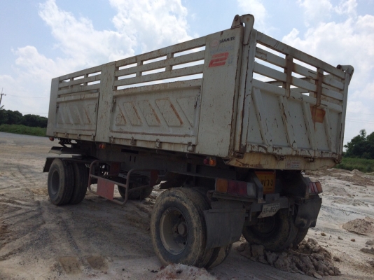 ขายสิบล้อพ่วงแม่ลูกดั้มMITSUBISHI FN62M340แรงกระบะสามมิตรปลายปี55