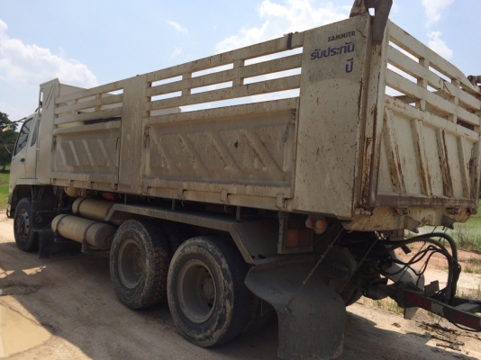 ขายสิบล้อพ่วงแม่ลูกดั้มMITSUBISHI FN62M260แรงกระบะสามมิตรปลายปี55