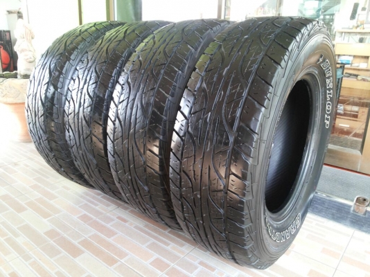 ยาง dunlop grandtrek at3 245/70 ขอบ16 สภาพดีเยี่ยม