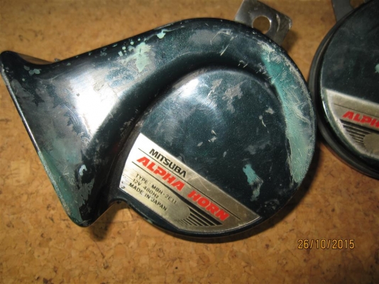 แตรหอยโข่ง MITSUBA ALPHA สีเขียว ของ Japan แท้ ๆ