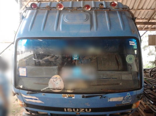 ขายรถ6ล้อดั้มพ์ ISUZU NPR59LU5 เครื่อง 115แรงม้า เกียร์สั้นปี35 สนใจโทร 081-970-1072