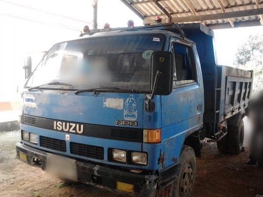 ขายรถ6ล้อดั้มพ์ ISUZU NPR59LU5 เครื่อง 115แรงม้า เกียร์สั้นปี35 สนใจโทร 081-970-1072