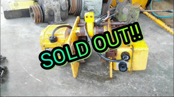 ====== Sold Out!! ====== ตัวเดินรอก KITO 1 Ton. 380V. สภาพสวย สด ใหม่!!