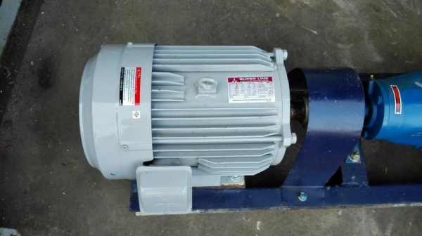 ==== SOLD ==== ปั้มน้ำหอยโข่ง POLO เข้า 4"- 3" ใบพัดทองเหลือง มอเตอร์ Mitsu 7.5 HP. 380V. มี 2 ชุด สั่งประกอบใหม่ แค่ลอง ยังไม่ได้ใช้งาน ใหม่กริ้บ!!