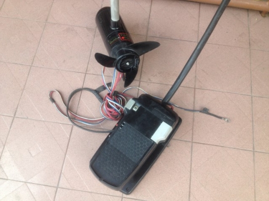 MOTORGUUIDE USA ติดเรือ 12 V 43 LBS. ของเก่าญี่ปุ่นสภาพสวยพร้อมใช้