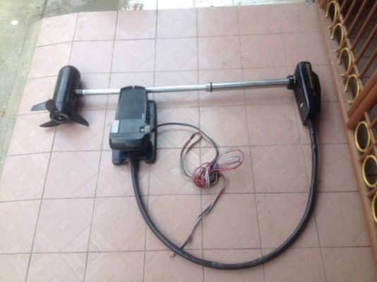 MOTORGUUIDE USA ติดเรือ 12 V 43 LBS. ของเก่าญี่ปุ่นสภาพสวยพร้อมใช้