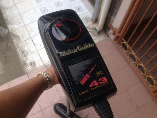 MOTORGUUIDE USA ติดเรือ 12 V 43 LBS. ของเก่าญี่ปุ่นสภาพสวยพร้อมใช้