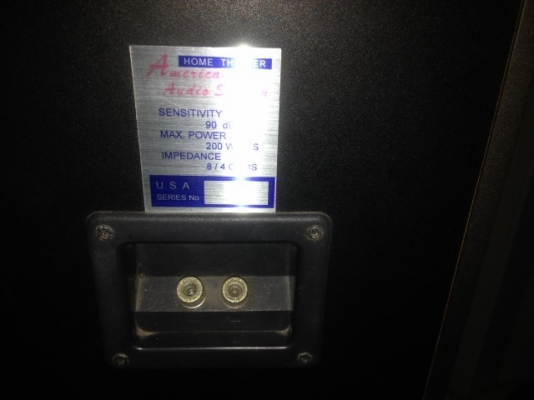 ลำโพงโฮมเธียเตอร์ SCANDYNA DESIGNED IN THE USA มือสองสภาพดียกชุด