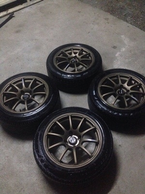 ขาย ล้อ ADVAN RS 15 4รู หน้า 7 หลัง 8