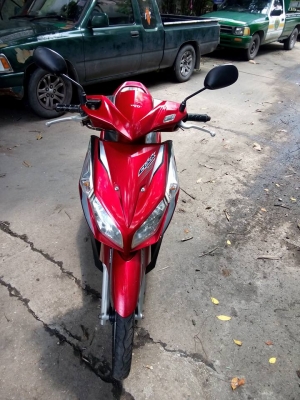 ขายลูกเดียวclick110หัวฉีด ปี2552รถบ้านๆ ราคาเบาๆมีเล่มเอกสารครบ