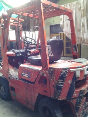 FORKLIFT TCM 1.5 ตัน เครื่องเบนซิน/LPG สภาพสวย พร้อมใช้งาน