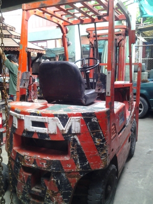 FORKLIFT TCM 1.5 ตัน เครื่องเบนซิน/LPG สภาพสวย พร้อมใช้งาน