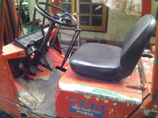 FORKLIFT TCM 1.5 ตัน เครื่องเบนซิน/LPG สภาพสวย พร้อมใช้งาน