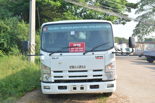 ISUZU NPR 150 hp กระบะคาร์โก้ยาว 5.00 m รถวิ่ง 5x'xxx km