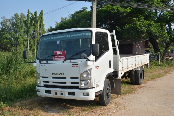 ISUZU NPR 150 hp กระบะคาร์โก้ยาว 5.00 m รถวิ่ง 5x'xxx km