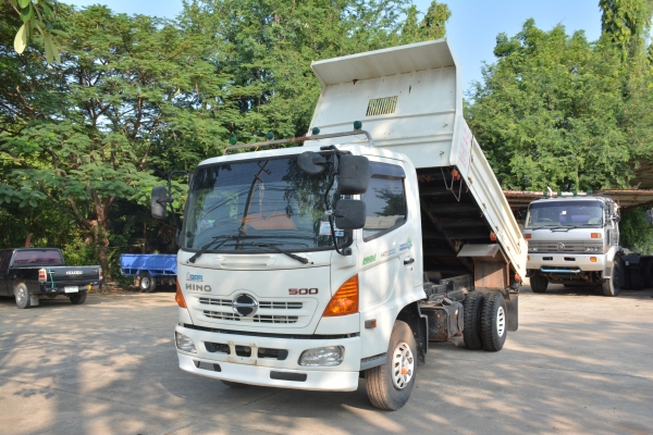 HINO MEGA S 500 FC9J 150 hp กระบะดั้มสามมิตร