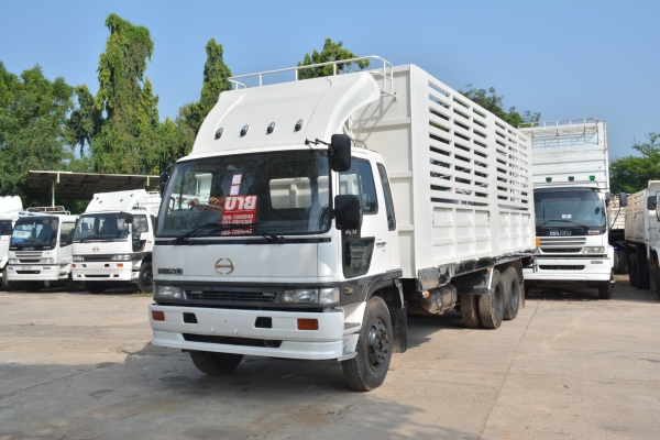 HINO FL3M 240 กระบะเหล็กคอกสูงยาว 6.20 m