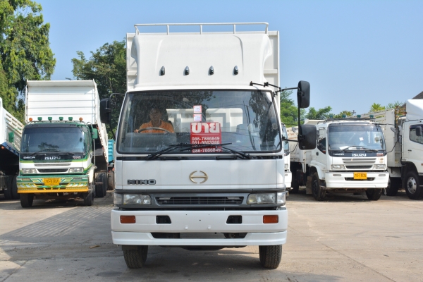 HINO FL3H 195 hp กระบะเหล็กคอกสูงยาว 7.50 m