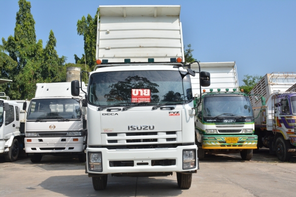 ISUZU DECA 300 hp กระบะดั้มสามมิตร เเม่+ ลูก 2คาน