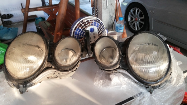 ขาย ไฟหน้า Benz W210