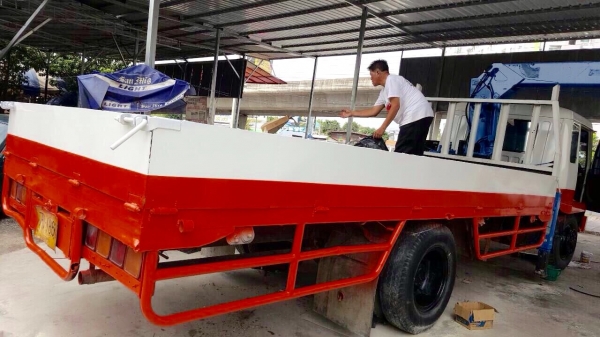 รถบรรทุกติดเครน 3.6ตันพร้อมใช้งาน เอกสารครบพร้อมโอน