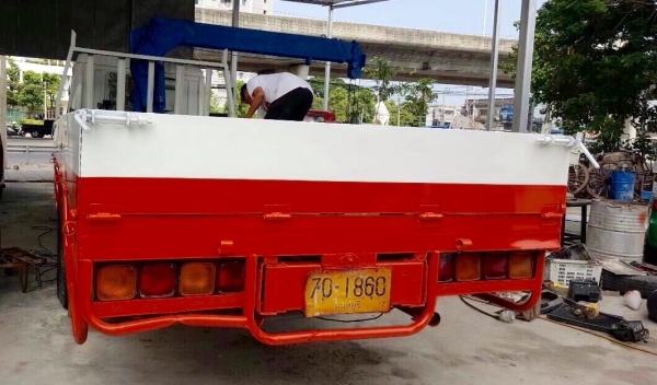 รถบรรทุกติดเครน 3.6ตันพร้อมใช้งาน เอกสารครบพร้อมโอน